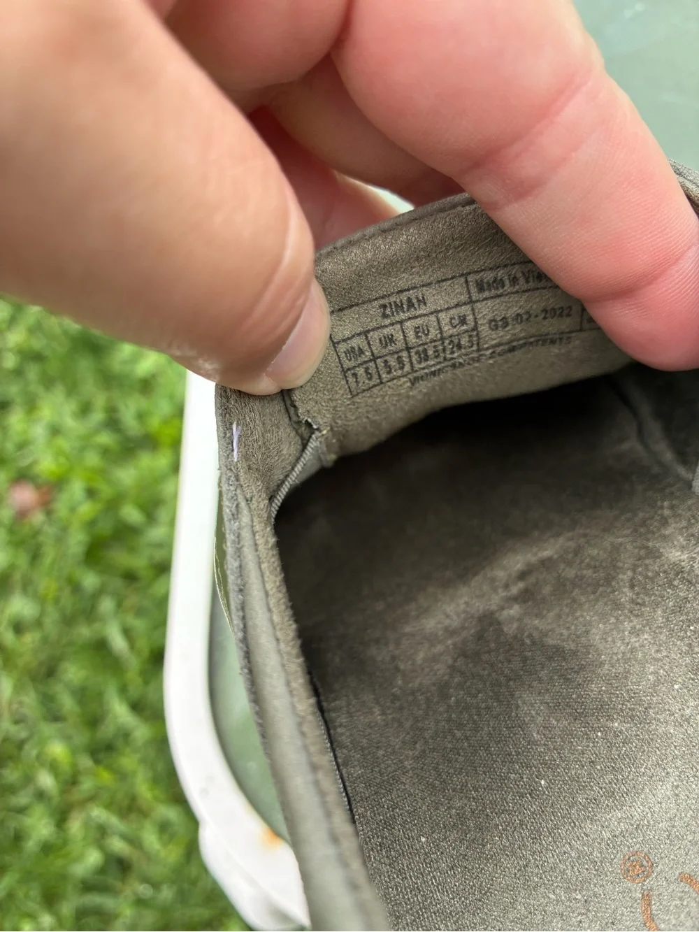 Vionic Slip-On Loafers Zinah Sage Green Women's 7.5